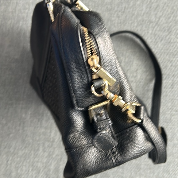 Tory Burch Bryant Mini Leather Satchel in Black - Picture 15 of 17